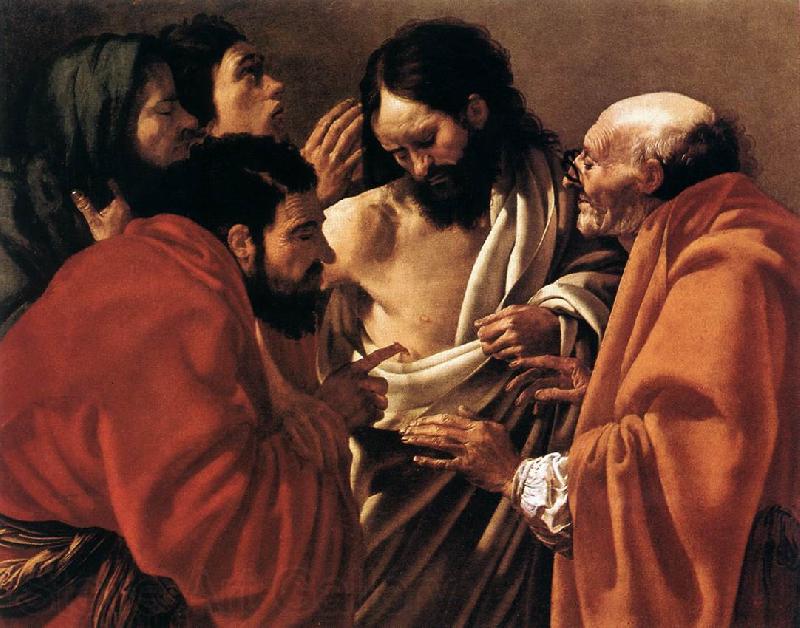 TERBRUGGHEN, Hendrick The Incredulity of Saint Thomas a